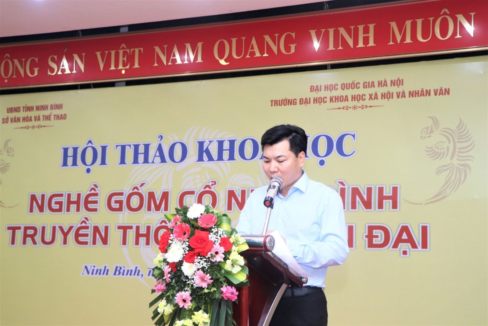 Gương điển hình tiên tiến ngành Văn hóa: Giám đốc Sở vững tay chèo, đưa sự nghiệp VHTT Ninh Bình đạt nhiều kết quả khích lệ