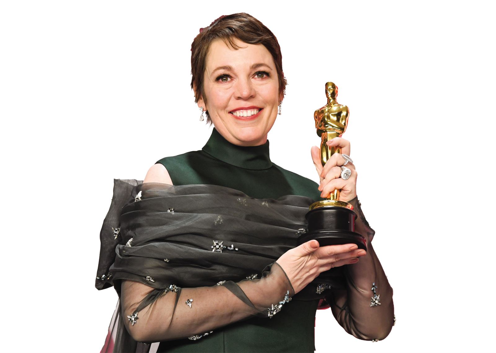 Với vai nữ hoàng Anne trong phim The Favourite (Sủng phi), Olivia Colman đã đánh bại nhiều đối thủ nặng kí để đoạt tượng vàng oscar ngay trong lần đầu đề cử.

